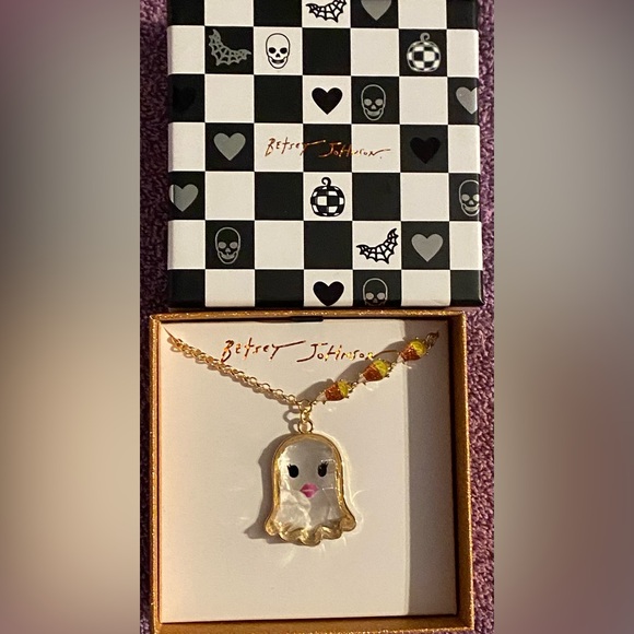 Betsey Johnson Jewelry - Betsey Johnson ghost necklace